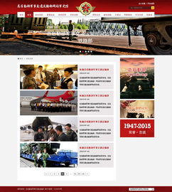 天津奔唐网络军史馆网站设计案例 数字赋能，传承红色记忆